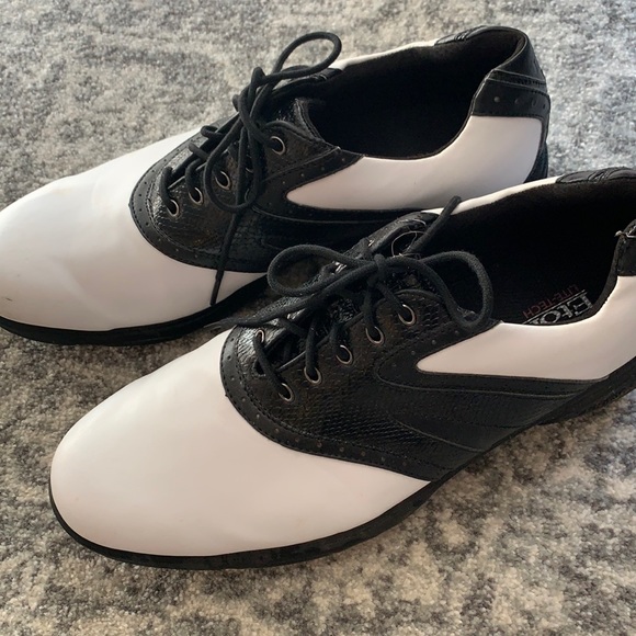 Etonic Other - Black and White Etonic Lite-Tech Golf Shoes